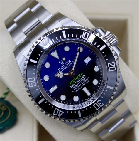 rolex deep sea dweller blue